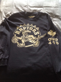 Raptors “SPECIAL EDITION” OVO brand new 2014 long sleeve jersey 