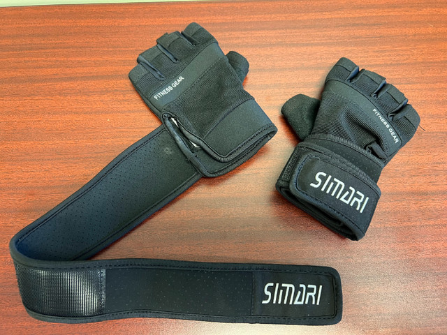 NEW SIMARI Large Workout Weight Lifting Gloves w/ Wrist Support in Exercise Equipment in Edmonton - Image 4