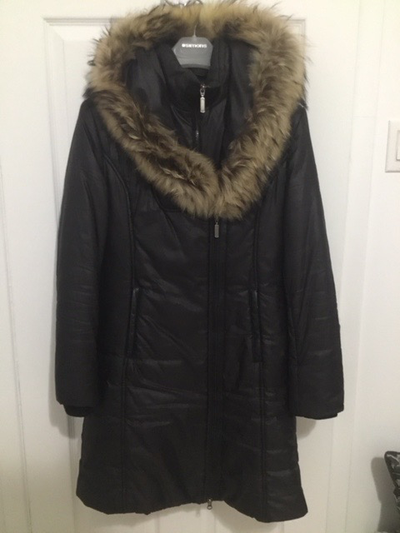 Manteau d’hiver pour femme avec collet de fourrure, View more