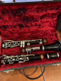 1949 wooden Bundy B flat clarinet 