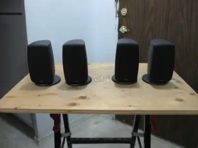 For sale 4 Klipsch satellite speakers. Model Quintet 3. 50 watts each 8 ohms. In good working condit...