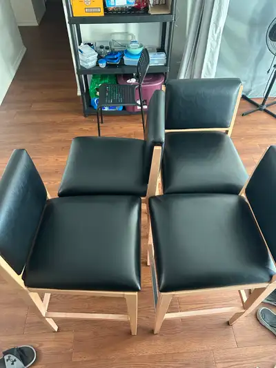 Set of 4 Bar/Counter Stools — $280 OBO (or $80 each OBO), View more