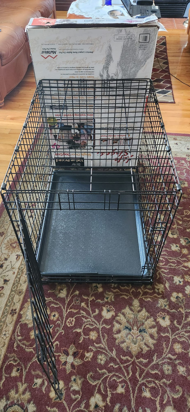 Cage métalique pour chien dans Accessoires  à Ville de Montréal