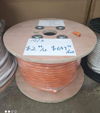 New- Electrical Wire 10/3 per Feet and by Roll