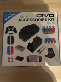 Kit d'accessoires / Accessories Kit for Nintendo Switch 12 in 1