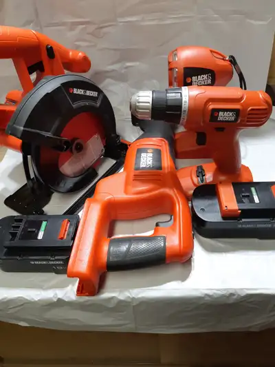 Black Decker 18V Tool Set, View more