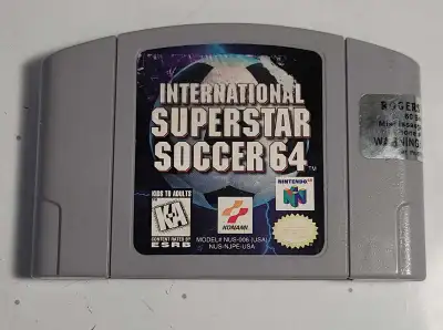 International Superstar Soccer N64, View more