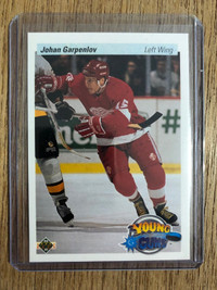 1990-91 YG  Johan Garpenlov  Rookie Card #523