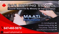 MTO certified driving instructor
