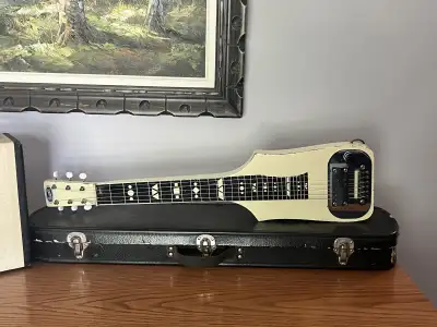1950s Supro Lap Steel Guitar with Case, View more