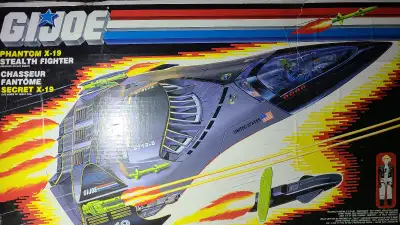 VINTAGE 1988 HASBRO GI JOE PHANTOM X-19 (Canada Stickers), View more