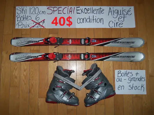 Ensembles de ski alpin twin tip 119 120 130 cm in Ski in Saint-Hyacinthe - Image 11