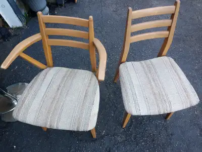 Few old chairs + bar chair, View more