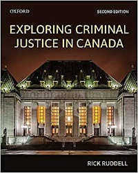 Exploring Criminal Justice Canada 2E Ruddell 9780199033751