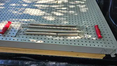 welder spring steel chest expander exercise , View more