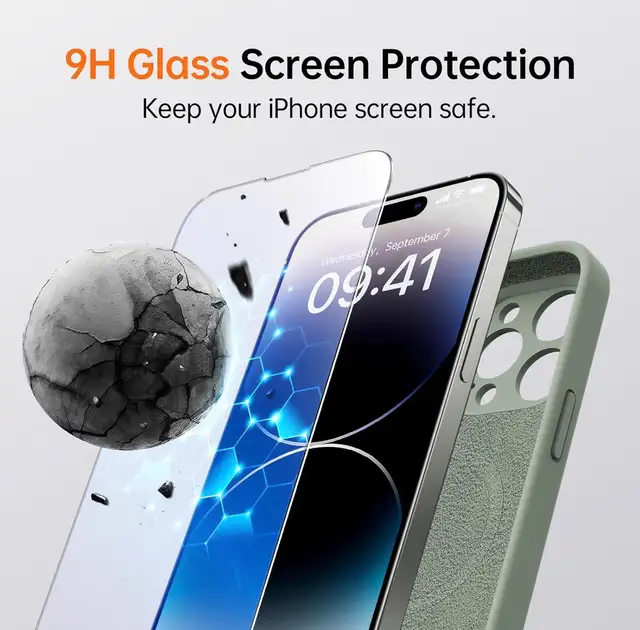 iPhone 16 Pro Max Case with 2 Screen Protectors in Cell Phone Accessories in Hamilton - Image 7