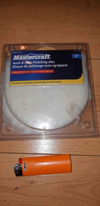 Mastercraft 5inch Hook & Loop Buffing Polishing Disc Disque