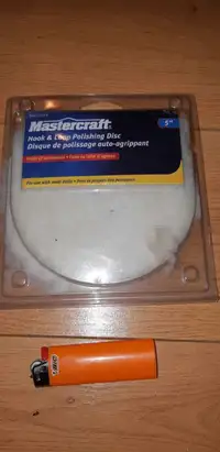 Mastercraft 5inch Hook & Loop Buffing Polishing Disc Disque