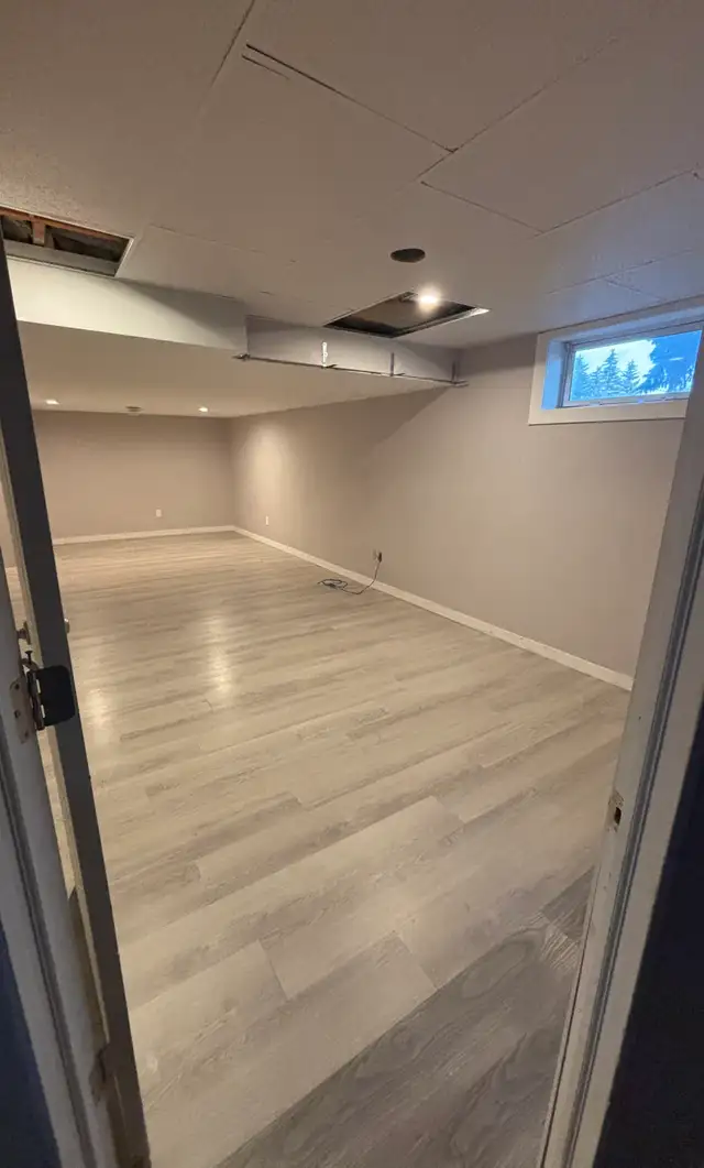 private room with kitchen and bathroom 