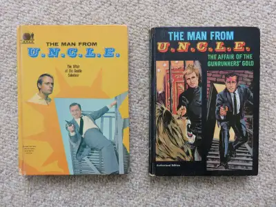 The Man From U.N.C.L.E. Juvenile Hardcover Novels - 2 Books, View more