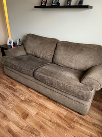 Sofa-comfy and lots of life left