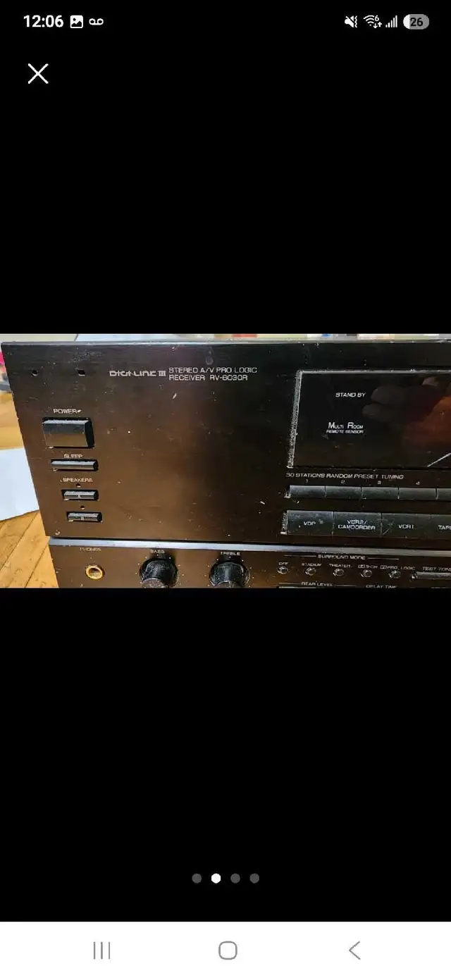 Technics Stereo Receiver SA-GX390 in Stereo Systems & Home Theatre in City of Toronto - Image 4