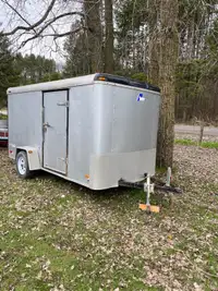 6x12 enclosed trailer 