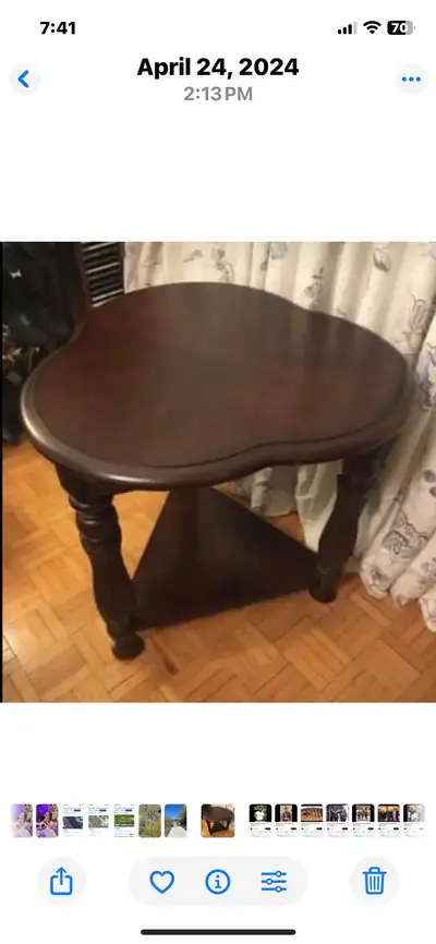 small wooden night table , View more