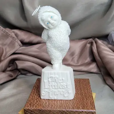 Beautiful Dept. 56 Snowbabies 5 1/2"  "The Littlest Angel" , View more
