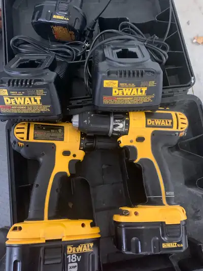 DeWalt Drills - charges / case, View more