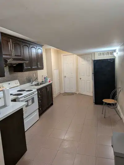 2 bedroom is $1100 Both bedroom with separate washroom and shared kitchen and laundry room. Month to...