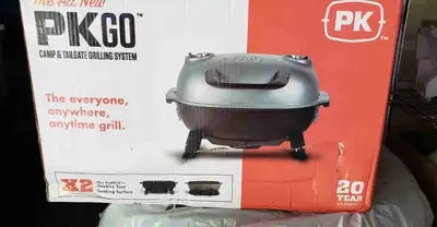 PK Go Charcoal Grill - new, haven’t taken it out of the box. $235 obo I have charcoal log bags for s...