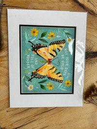 Butterfly print 8x10