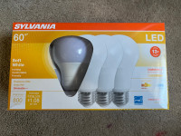24 LED Bulb-Sylvania A19 , 60W = 8.5W, Dimmable Soft White