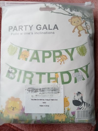 Birthday Party Decoration Birthday Banner Balloons