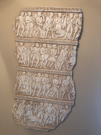 Greek Roman wall plaque (plaster). 