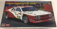 Hasegawa 1/24 Lancia 037 Rally 1984 ERC Champion Detailed Up Ver