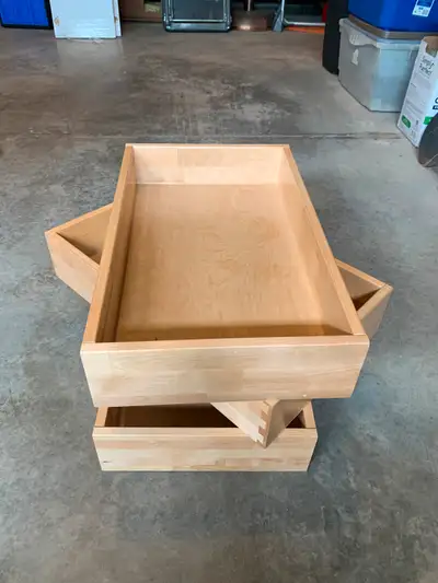 Birch Dovetail Drawers - Brand New, View more