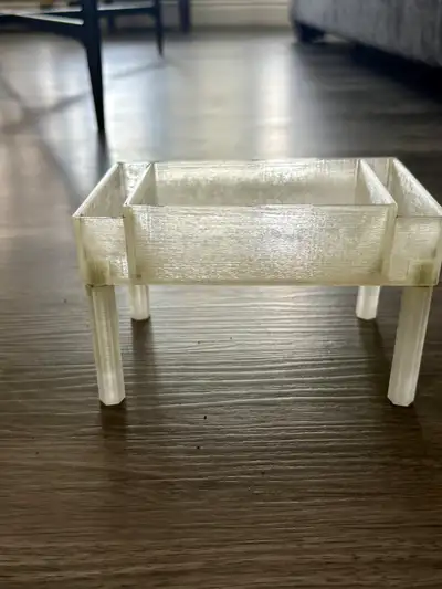 Custom 3D Printed Aquarium Feeding/Plant Grow Station, View more