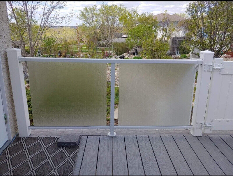 Patio Deck Glass Door For Railing Decks & Fences Regina Kijiji