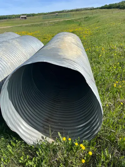 $50 per foot for these used culverts.... 16ft 23ft