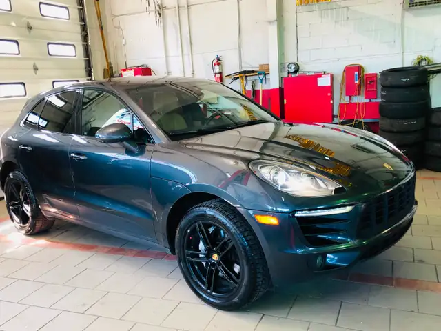 1-YEAR WARRANTY / 2018 PORSCHE MACAN S AWD/LEATHER+PANORAMIC ROOF+360° CAMERA