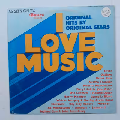 Diana Ross Barry Manilow Spinners Jackson 5 Aretha Franklin Outlaws Bay City Rollers Eric Carmen Mel...