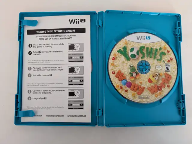 Yoshi's Wooly World pour Nintendo Wii U in Nintendo Wii U in Laval / North Shore - Image 3