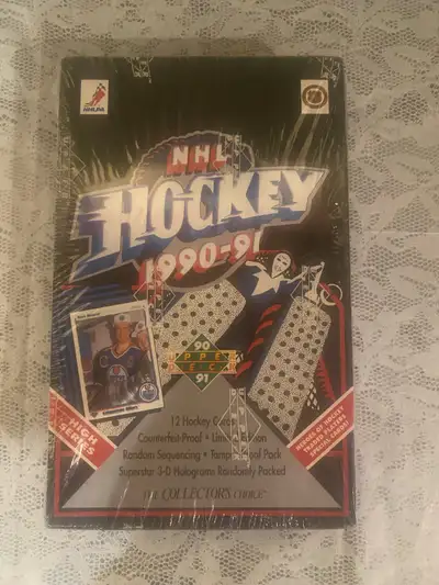 Upper Deck NHL Hockey ‘90-‘91 High Series Cards FULLY SEALED BOX, View more