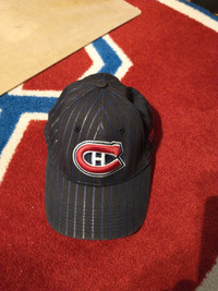 MONTREAL CANADIANS HABS NHL SMALL/MED FLEXIBLE HAT CAP