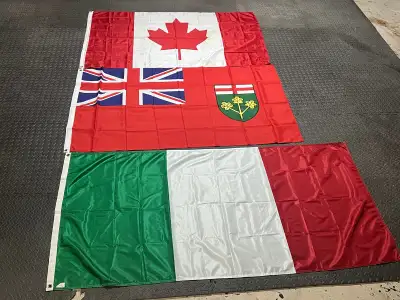 Flags: Canada, Ontario, Italy, View more