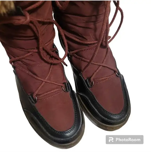 Bottes Hiver Rudsak Winter Boots 7 38 burgundy bourgogne in Women's - Shoes in City of Montréal - Image 6