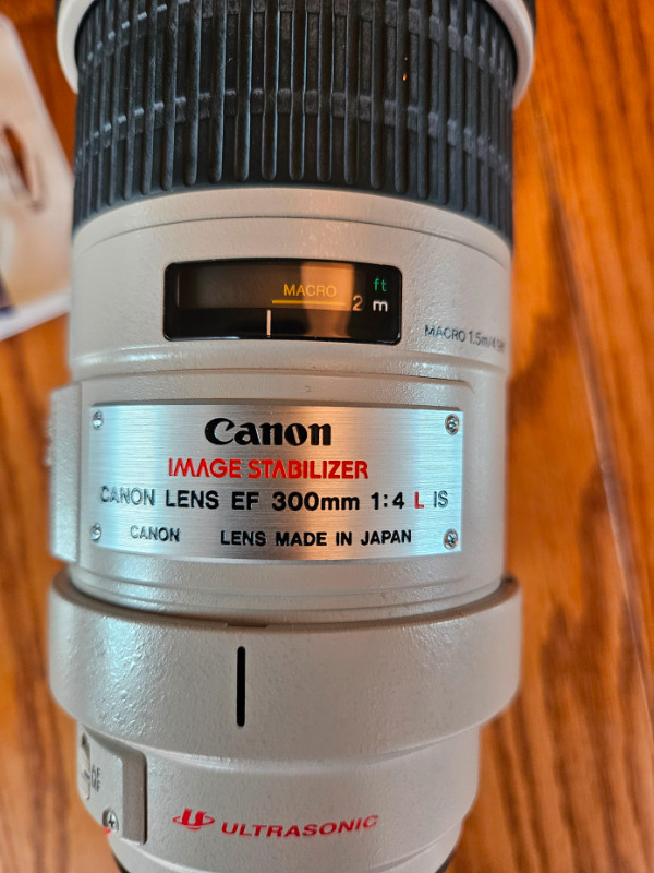 Canon EF 300mm L 1:4 Ultrasonic tele-photo lens. in Cameras & Camcorders in Belleville - Image 3