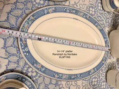 Randolph by Noritake Japan serving platter24k gold trim , View more